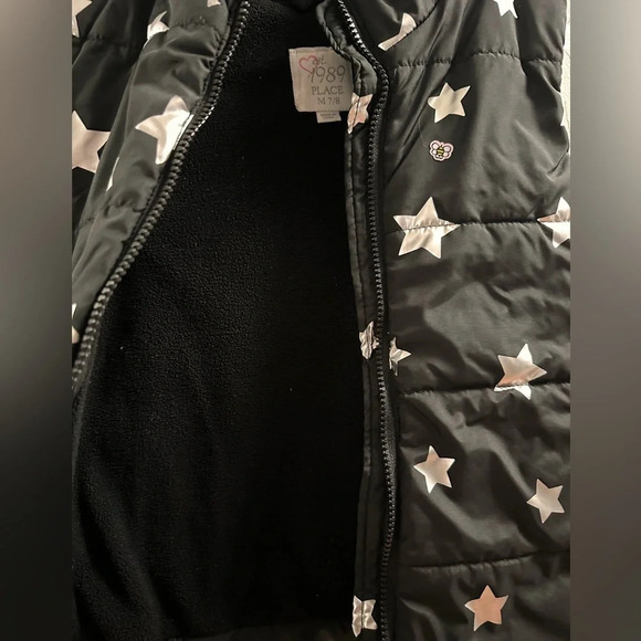 girls puffer vest size medium (7/8) - Picture 3 of 5